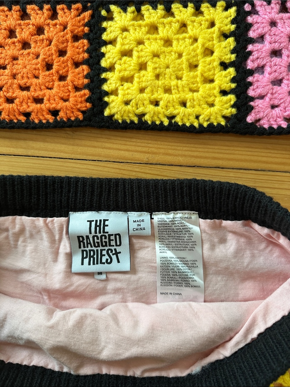 The Ragged Priest Patchwork Colorblock Crochet Set - Picture 6 of 10